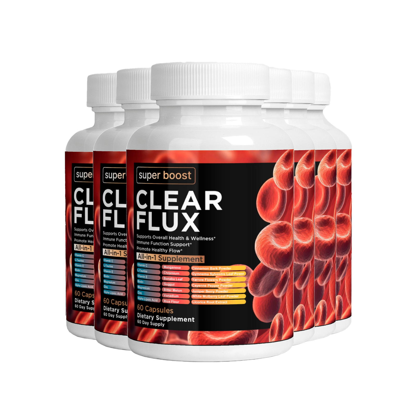 6 Bottles Package - 180-day supply